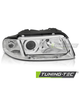 Fari Anteriori Cromato per Audi A4 B5 1999-2000 (Cod. TT-FAU04R)