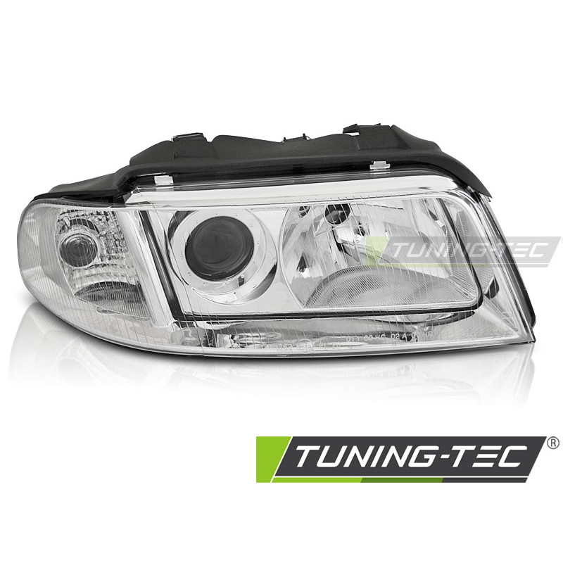 Fari Anteriori Cromato per Audi A4 B5 1999-2000 (Cod. TT-FAU04R)