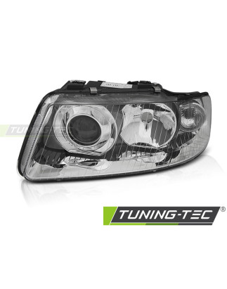 Fari Anteriori Cromato per Audi A3 8L 2000-2003 (Cod. TT-FAU07L)