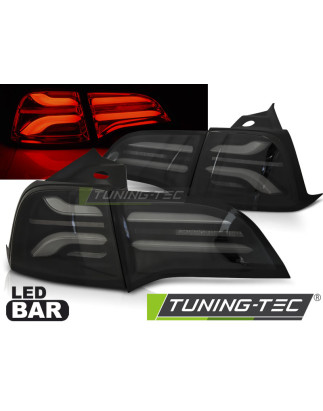 Fanali Posteriori LED Nero per Tesla Model 3 / Model Y 2017-2023 (Cod. TT-LDTE02)