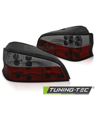 Fanali Posteriori Rosso Fumé per Peugeot 106 1996-2003 (Cod. TT-LTPE18)