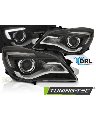 Fanali Posteriori LED LED Nero per Opel Insignia 2013-2017 (Cod. TT-LPOPB2)
