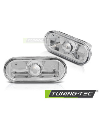 Indicatori Laterali LED Cromato per Volkswagen Golf 4/BORA /golf 3 95-/IBIZA 95-99/TOLEDO Dal 1995 (