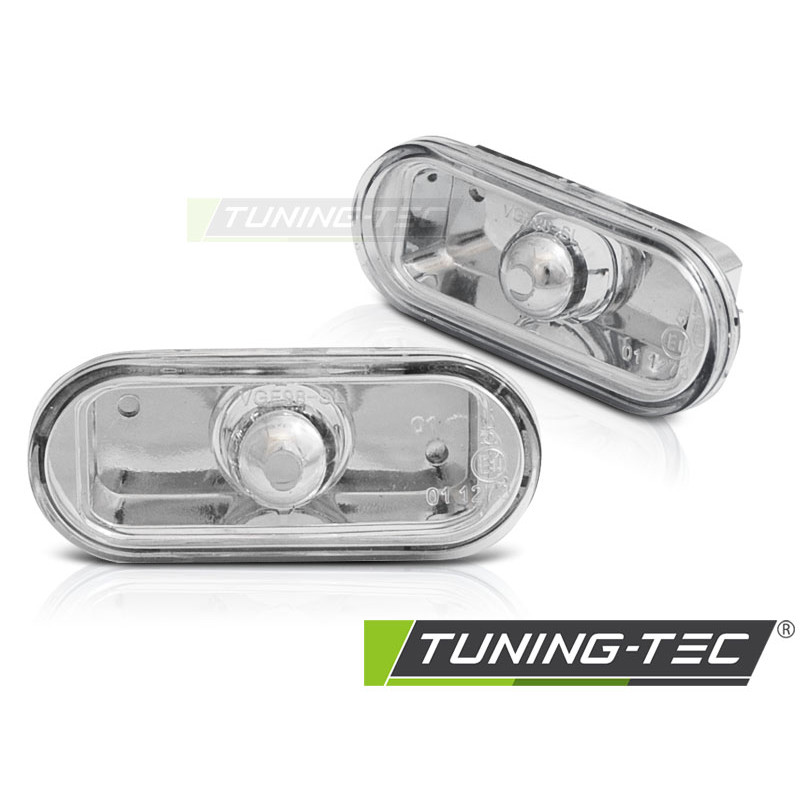 Indicatori Laterali LED Cromato per Volkswagen Golf 4/BORA /golf 3 95-/IBIZA 95-99/TOLEDO Dal 1995 (