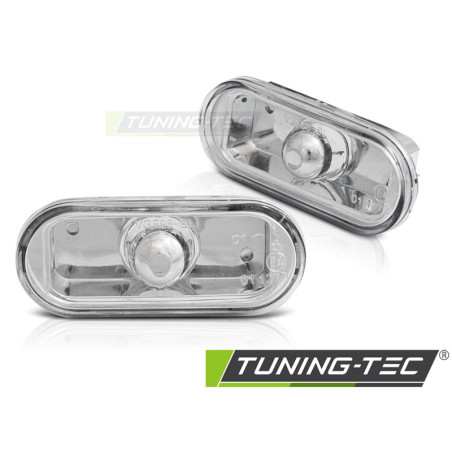 Indicatori Laterali LED Cromato per Volkswagen Golf 4/BORA /golf 3 95-/IBIZA 95-99/TOLEDO Dal 1995 (