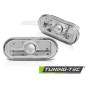 Indicatori Laterali LED Cromato per Volkswagen Golf 4/BORA /golf 3 95-/IBIZA 95-99/TOLEDO Dal 1995 (