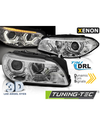 Fari Anteriori Angel Eyes per BMW F10/F11 Lci 2013-2016 (Cod. TT-LPBMO3)