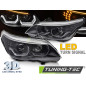 Fari Anteriori Angel Eyes per BMW Serie 5 E60 E61 2003-2007 (Cod. TT-LPBMK4)