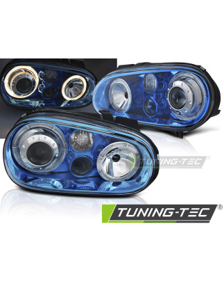 Fari Anteriori Angel Eyes per Volkswagen Golf 4 09/1997-09/2003 (Cod. TT-LPVW51)