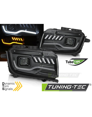 Fanali Posteriori Nero per Chevrolet Camaro Seq 2009-2013 (Cod. TT-LPCT12)