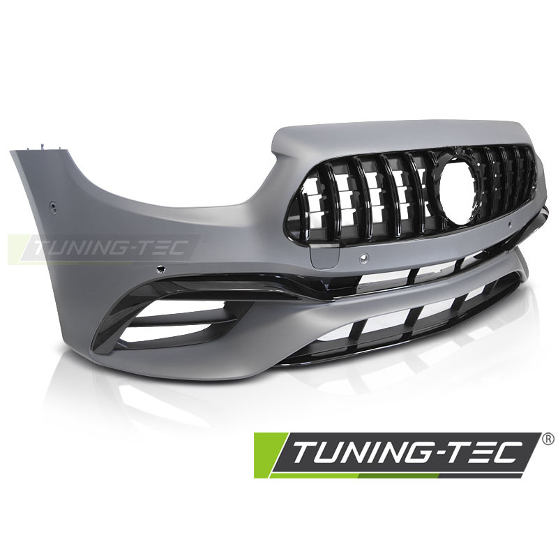 Paraurti Anteriore Nero per Mercedes-Benz Classe e W213 2020-2023 (Cod. TT-ZPME38)