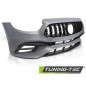 Paraurti Anteriore Nero per Mercedes-Benz Classe e W213 2020-2023 (Cod. TT-ZPME38)