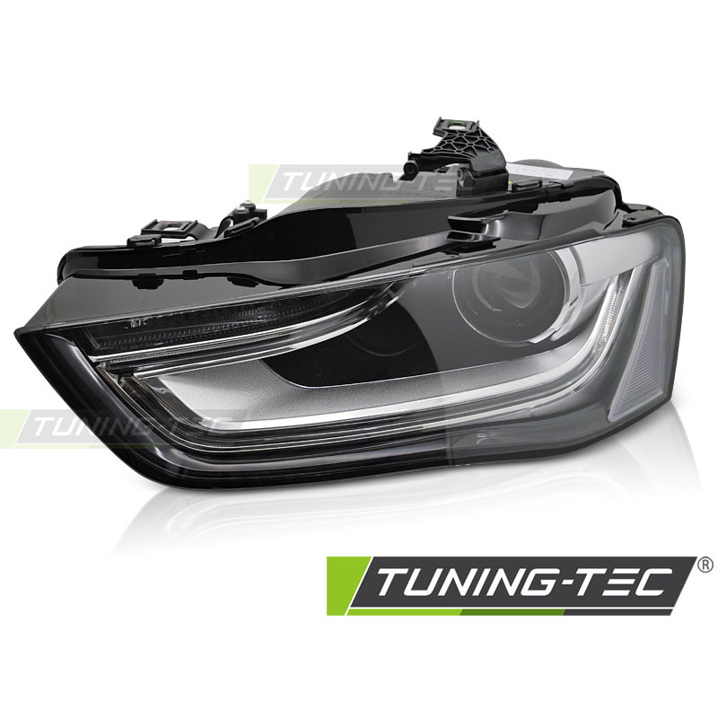 Fari Anteriori Nero per Audi A4 B8 2012-2015 (Cod. TT-FAU14L)