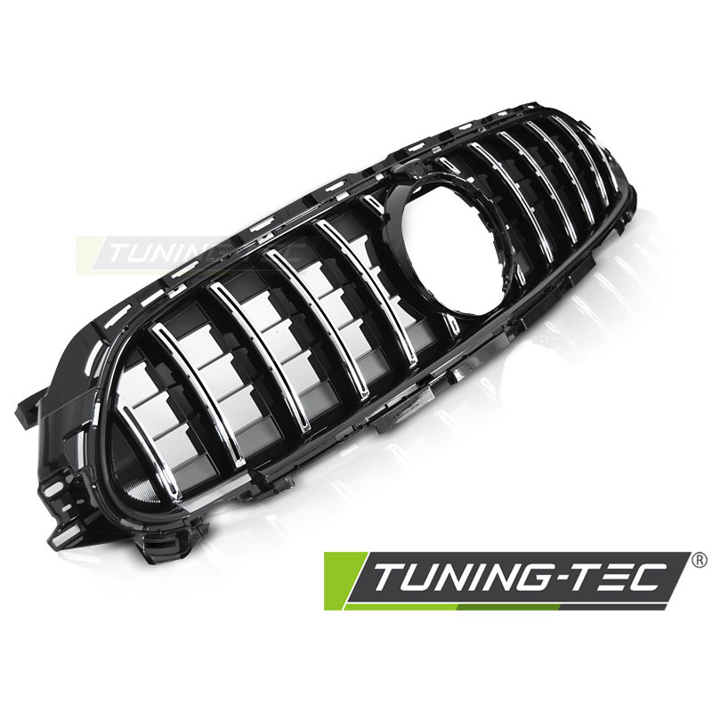 Griglia Frontale Cromato Nero per Mercedes-Benz Classe e W213 2020-2023 (Cod. TT-GRME58)