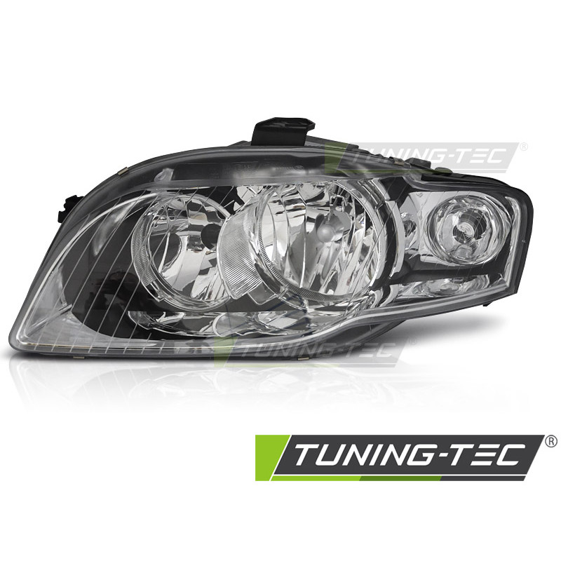 Fari Anteriori Cromato per Audi A4 B7 2004-2008 (Cod. TT-FAU10L)