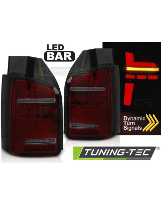 Fanali Posteriori LED Rosso Fumé per Volkswagen T6 OEM Bulb 2015-2019 (Cod. TT-LDVWP2)