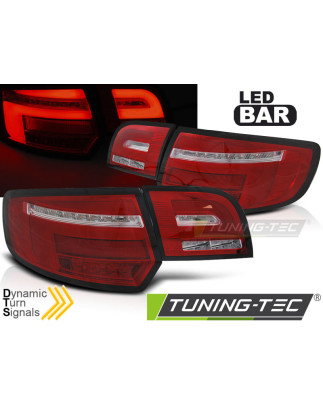 Fanali Posteriori LED per Audi A3 8P 5D 2008-2012 (Cod. TT-LDAUI3)