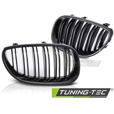 Griglia Frontale Nero Lucido Nero per BMW E60/E61 2003-2010 (Cod. TT-GRBMD7)