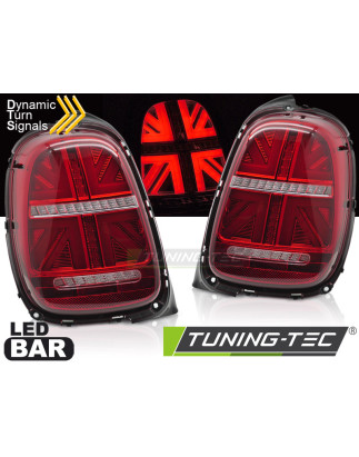 Fanali Posteriori LED Rosso/bianco per Mini Cooper F55 F56 F57 6-PIN 2014-2017 (Cod. TT-LDMC12)