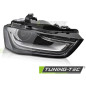 Fari Anteriori Nero per Audi A4 B8 2012-2015 (Cod. TT-FAU14R)
