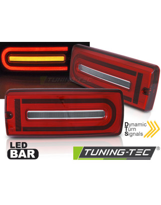 Fanali Posteriori LED Rosso/bianco per Mercedes-Benz W463 G-class 1990-2018 (Cod. TT-LDMEE9)