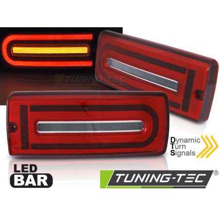 Fanali Posteriori LED Rosso/bianco per Mercedes-Benz W463 G-class 1990-2018 (Cod. TT-LDMEE9)