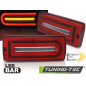 Fanali Posteriori LED Rosso/bianco per Mercedes-Benz W463 G-class 1990-2018 (Cod. TT-LDMEE9)