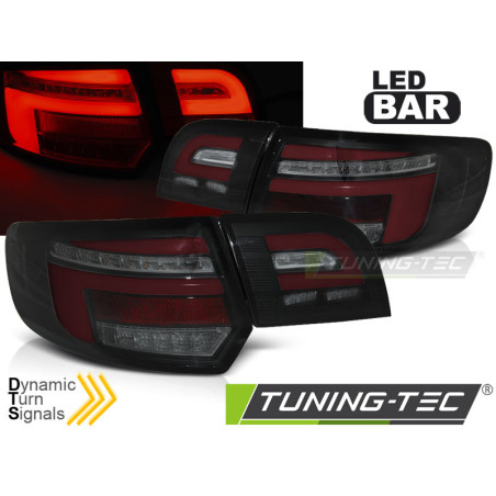 Fanali Posteriori LED Nero per Audi A3 8P 5D 2003-2008 (Cod. TT-LDAUI2)