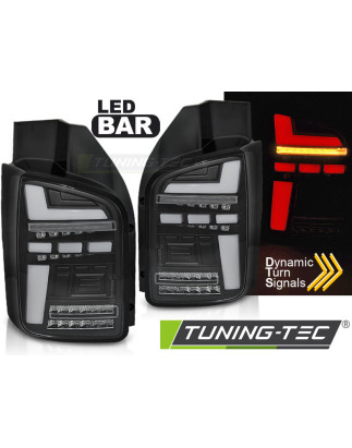Fanali Posteriori LED Nero per Volkswagen T5 Full Seq Indicator 04/2003-2009 (Cod. TT-LDVWO0)