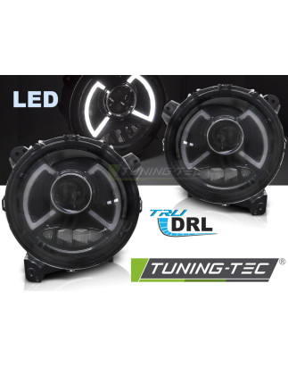 Fari Anteriori Luci Diurne DRL LED per Jeep Wrangler Jl 2018-2023 (Cod. TT-LPCH40)
