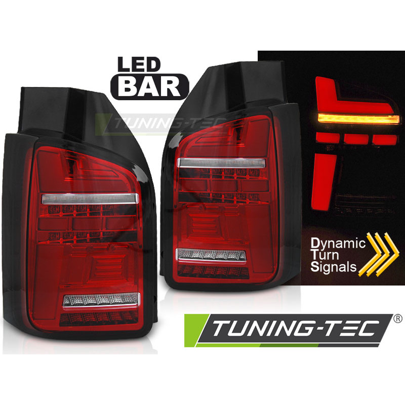 Fanali Posteriori LED Rosso/bianco per Volkswagen T6 OEM Bulb 2015-2019 (Cod. TT-LDVWP1)