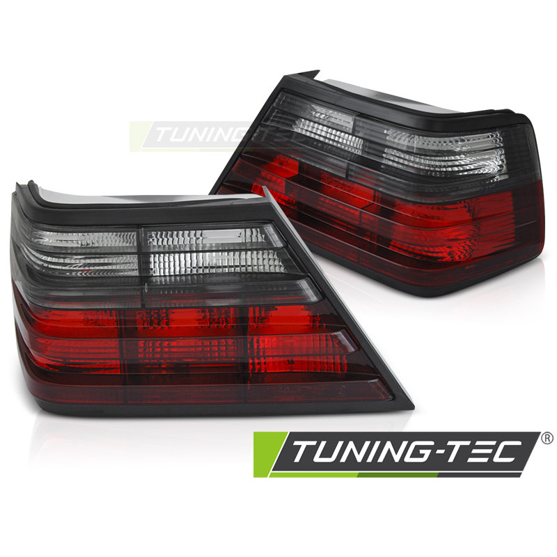 Fanali Posteriori Rosso Fumé per Mercedes-Benz W124 E-class 1985-1995 (Cod. TT-LTME12)