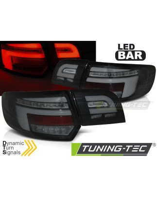 Fanali Posteriori LED Nero per Audi A3 8P 5D 2008-2012 (Cod. TT-LDAUI6)