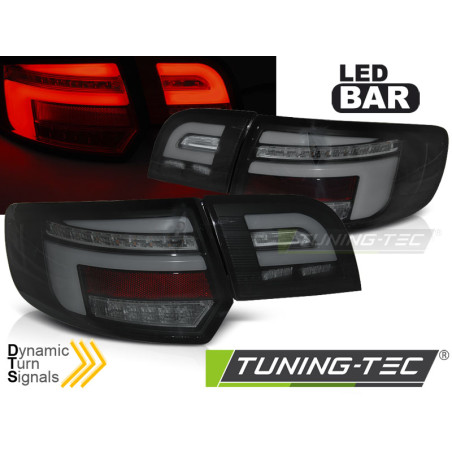 Fanali Posteriori LED Nero per Audi A3 8P 5D 2008-2012 (Cod. TT-LDAUI6)