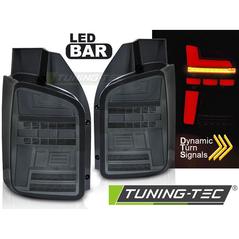 Fanali Posteriori LED per Volkswagen T5 Full Seq Indicator 04/2003-2009 (Cod. TT-LDVWO3)