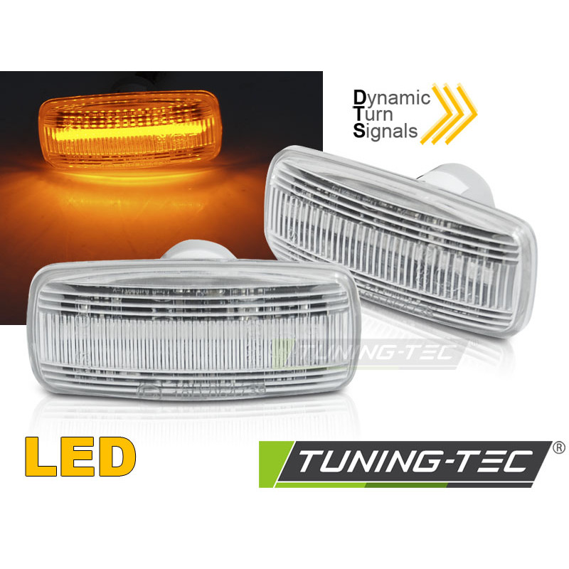 Fanali Posteriori LED Cromato per Chrysler Jeep Patriot/compass/grand Cherokee Seq (Cod. TT-KBCH05)