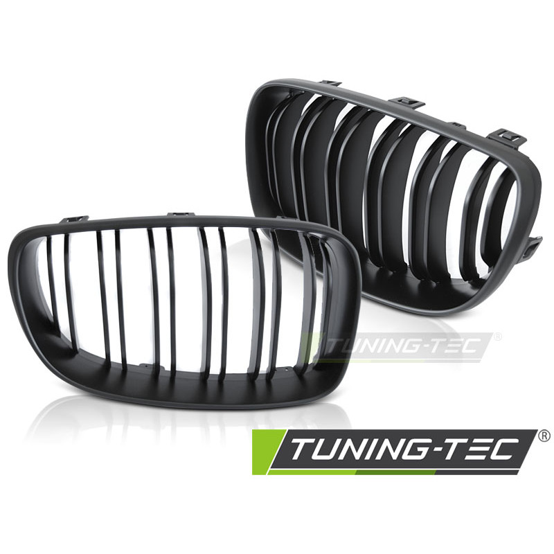 Griglia Frontale Nero Opaco Nero per BMW E87/81/82/88 2007-2011 (Cod. TT-GRBMD8)