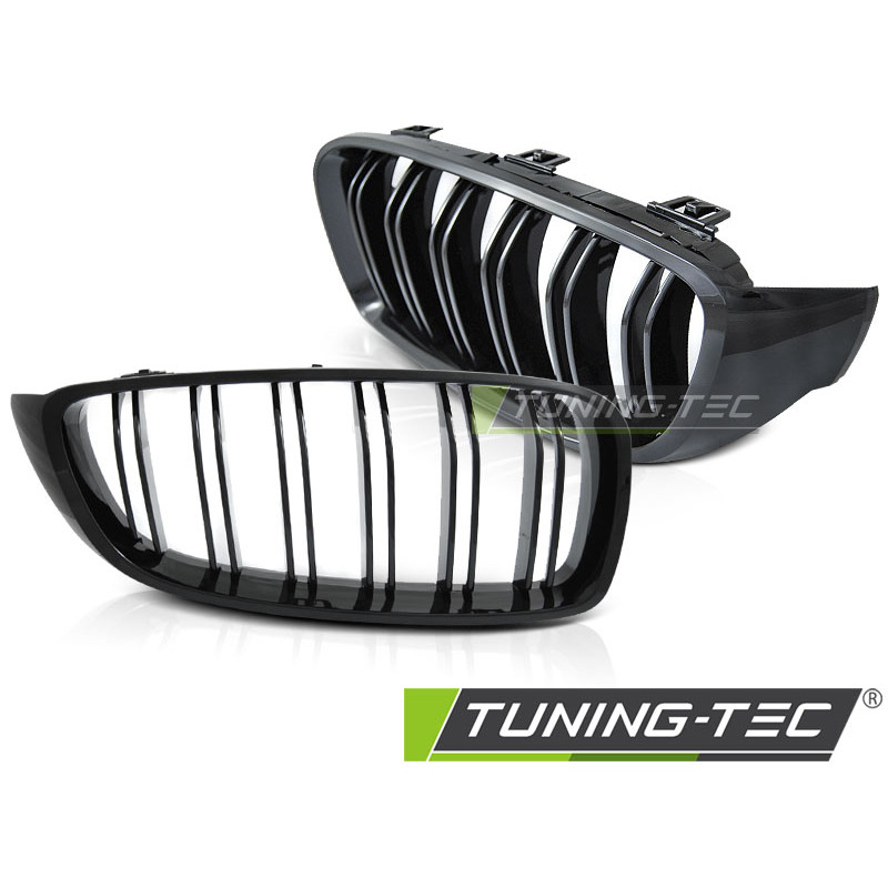 Griglia Frontale Nero Lucido Nero per BMW Serie 4 F32 F33 F36 (Cod. TT-GRBME7)