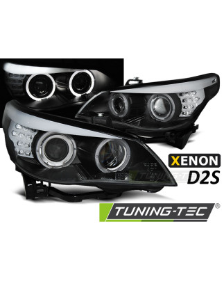Fari Anteriori Angel Eyes per BMW E60/E61 2003-2004 (Cod. TT-LPBMO8)