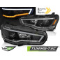 Fanali Posteriori Nero per Mitsubishi Lancer 8 Seq 2008-2016 (Cod. TT-LPMI21)