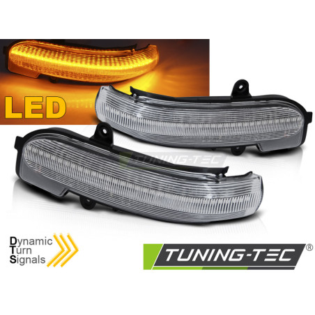 Indicatori Laterali LED per Mercedes-Benz Classe C W203 T203 Cl203 2000-2007 (Cod. TT-KBME08)