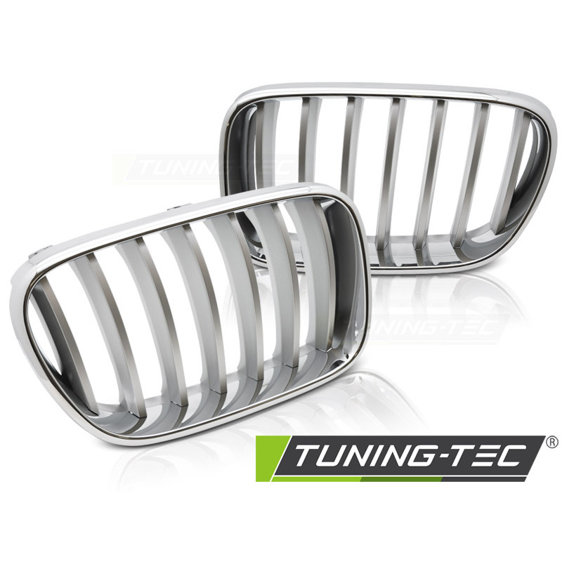 Griglia Frontale Cromato per BMW X3 F25 2010-07/2014 (Cod. TT-GRBMF1)