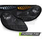 Fari Anteriori Luci Diurne Nero Opaco Nero per Porsche Boxster /911 996 1996-2004 (Cod. TT-LPPO11)