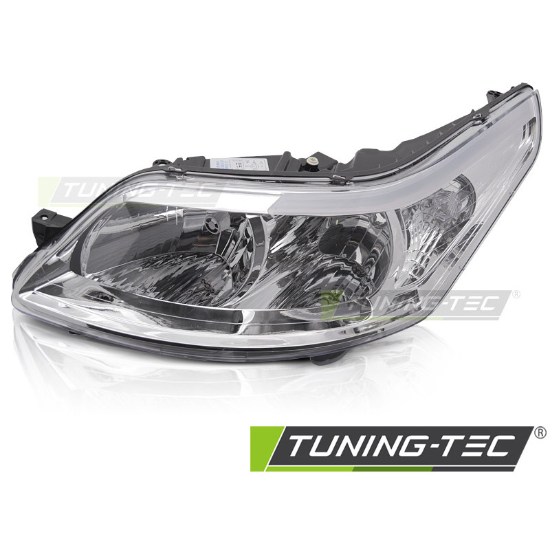 Fari Anteriori Cromato per Citroën C4 2004-2008 (Cod. TT-FCI06L)