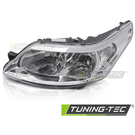 Fari Anteriori Cromato per Citroën C4 2004-2008 (Cod. TT-FCI06L)