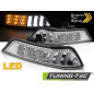 Indicatori Anteriori LED Cromato per Ford Mustang 2015-2017 (Cod. TT-KPFO04)