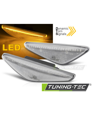 Indicatori Laterali LED Cromato per BMW E46 2003-2006 (Cod. TT-KBBM61)