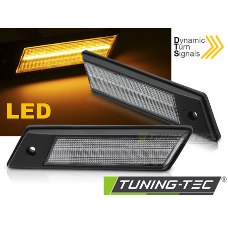 Indicatori Laterali LED Cromato per BMW E30/E28/E24/E23 (Cod. TT-KBBM59)