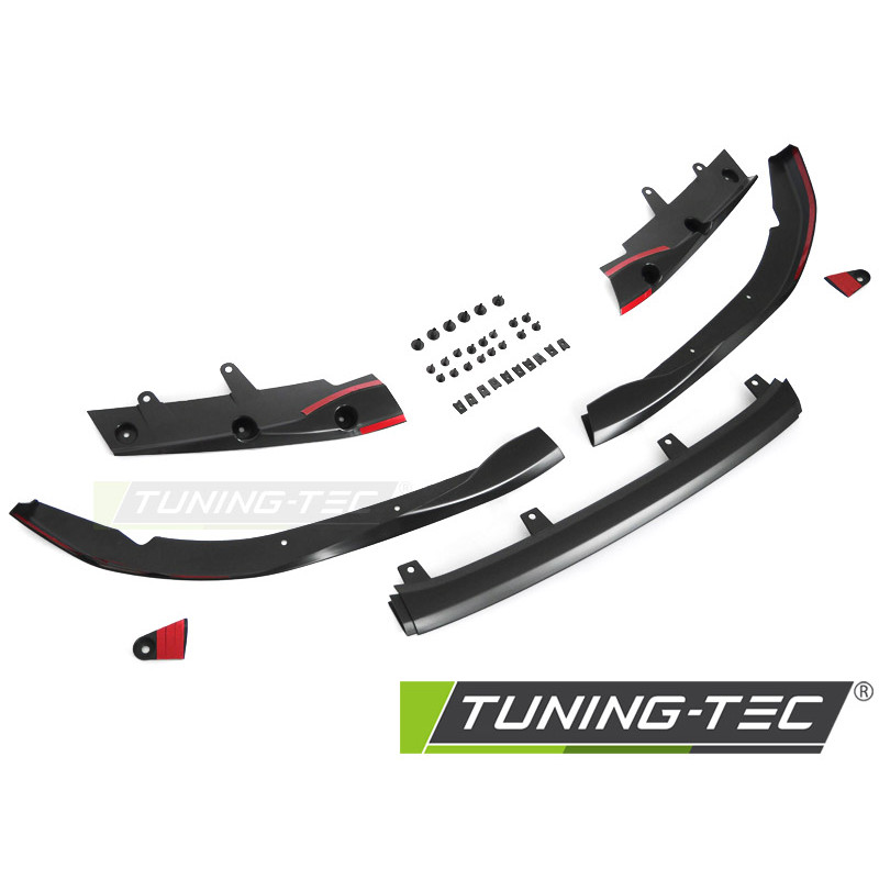 Spoiler Anteriore Nero per BMW G22 G23 Dal 2020 (Cod. TT-SPBM52)
