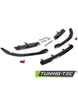Spoiler Anteriore Nero Lucido Nero per BMW G22 G23 Dal 2020 (Cod. TT-SPBM53)